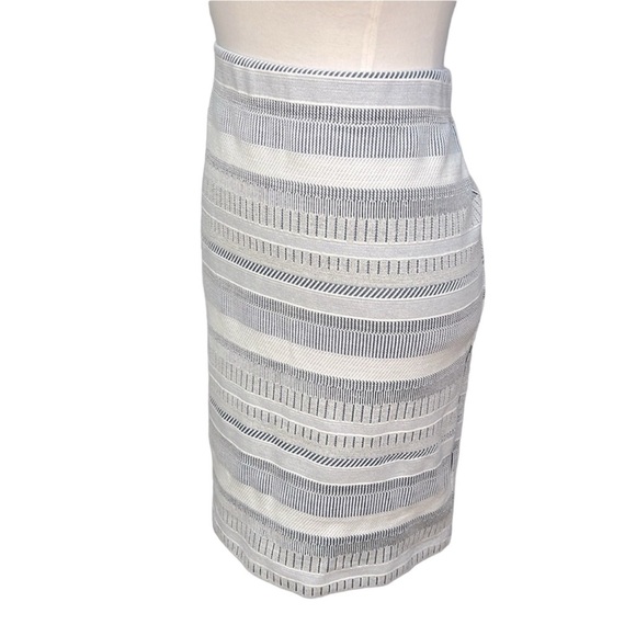 Loft Striped Knit Skirt - Picture 2 of 3